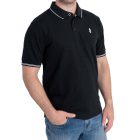 Galléros férfi póló - WSMCT-152 - fekete